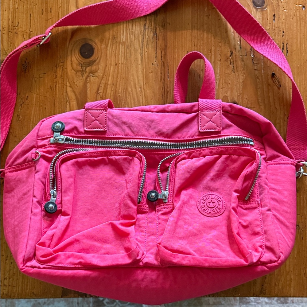 Kipling Bright Pink Crossbody Bag